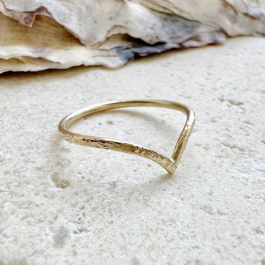 Six Elements Goddess - Spirit 9ct Gold Ring