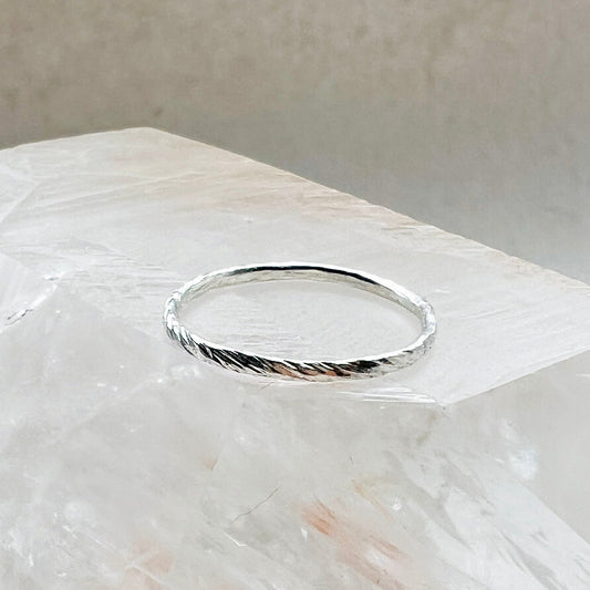 Six Elements Goddess- Air Silver Ring – The Expressive One