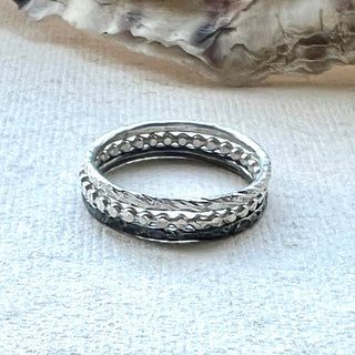 Six Elements Goddess- Air Silver Ring – The Expressive One