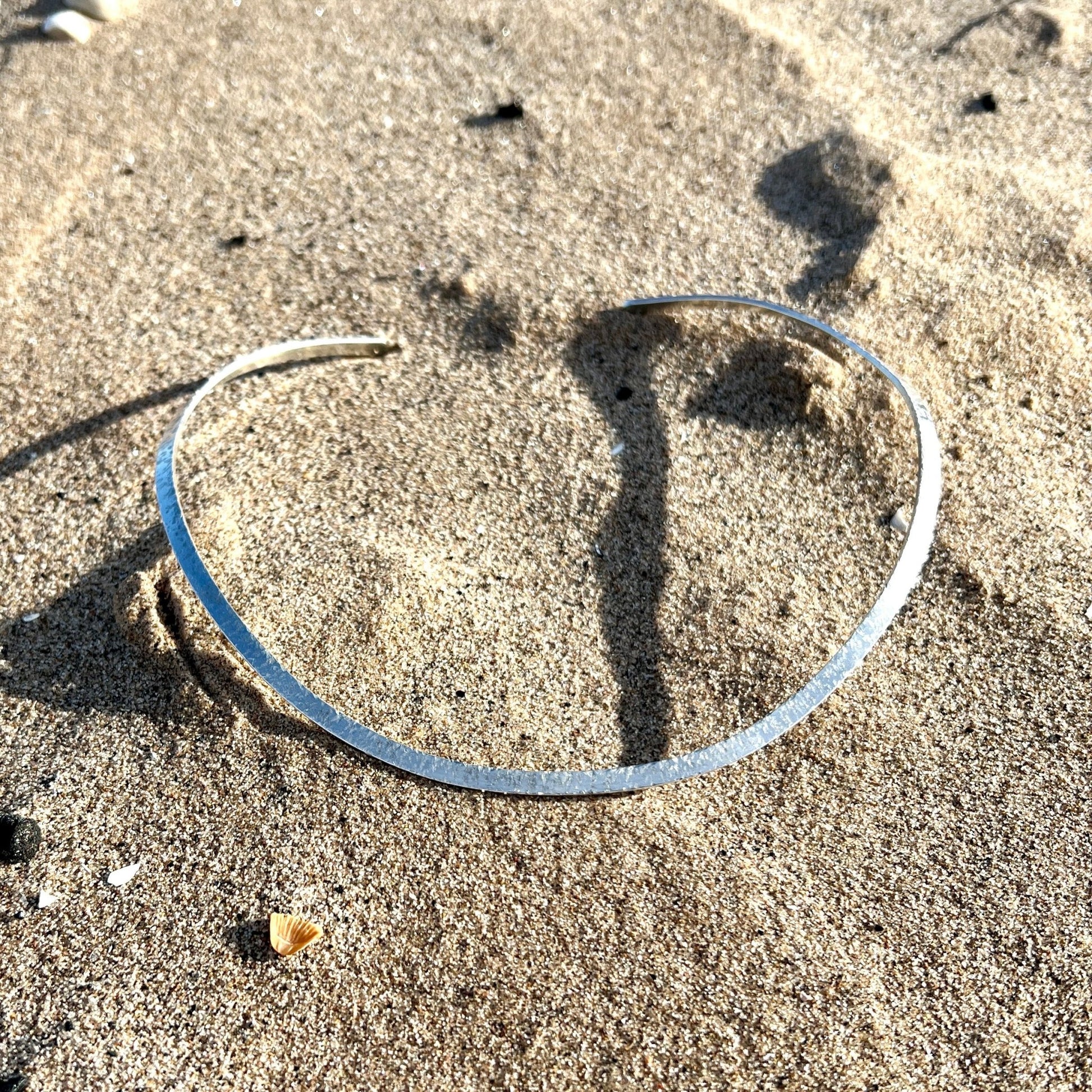 Six Elements Goddess - Silver Choker Necklace- 6 elements Studio