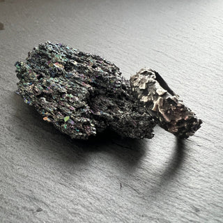 Fire & Air Organic Textured Silver Ring