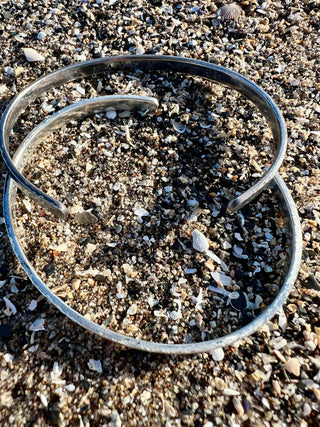 Personalised Sterling Silver Cuff Bracelet