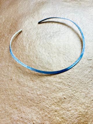 Silver Moon Goddess Choker – Six Elements Necklace - 6 elements Studio