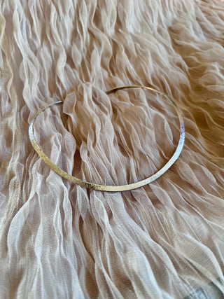 Silver Moon Goddess Choker – Six Elements Necklace - 6 elements Studio