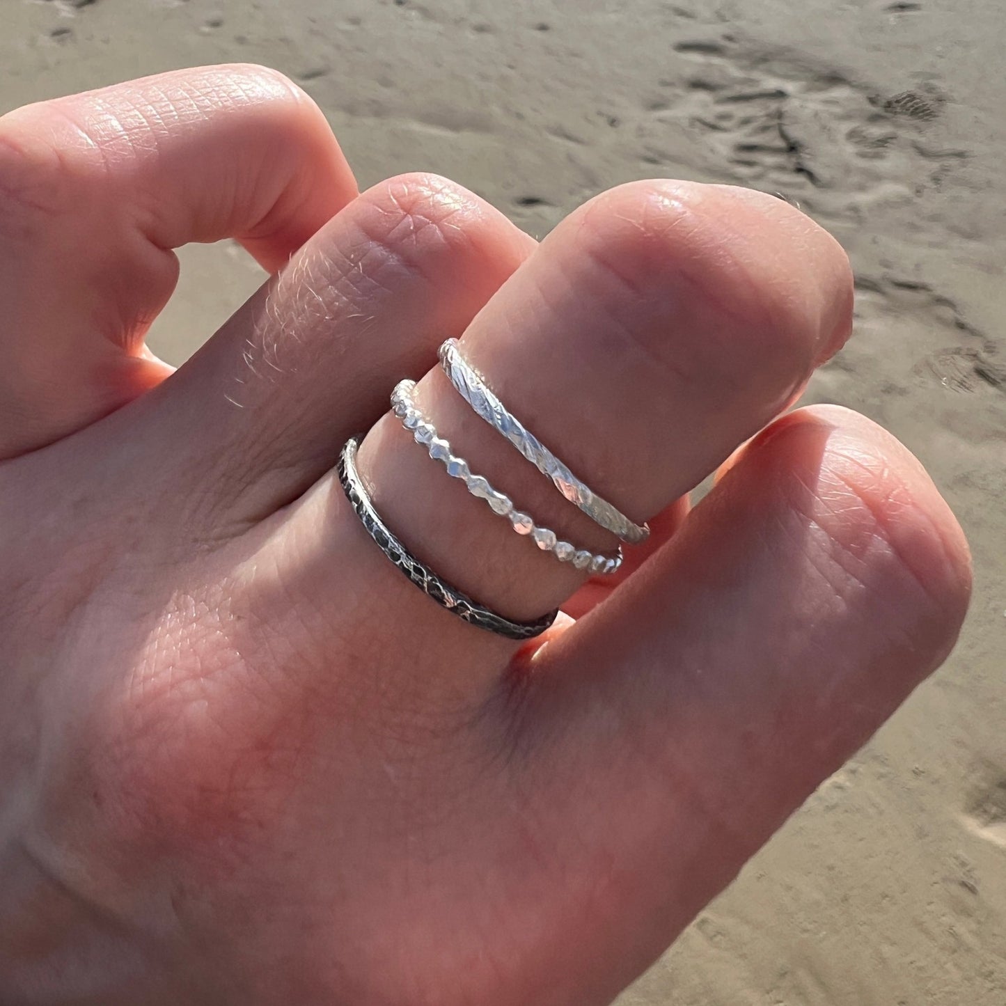 Six Elements Goddess- Air Silver Ring – The Expressive One